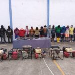Policía Nacional desarticula estructura delictiva “SAO BOX” dedicada a minería ilegal y otros delitos en El Oro