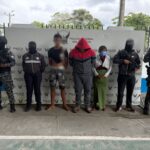 Tres aprehendidos tras ataque armado en Esmeraldas