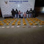 Policía decomisa 161 kilos de droga y aprehende a 3 personas en Machala