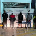 Operativo policial en Puembo permite la aprehensión de tres ciudadanos por presunto robo en flagrancia