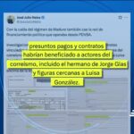 José Julio Neira dice que existía una red de financiamiento político que operaba desde Venezuela en Ecuador