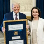 María Corina Machado afirma que entregó la medalla del Nobel de Paz a Donald Trump: “Un reconocimiento por su compromiso con nuestra libertad”