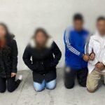Policía Nacional capturó a 04 sujetos de “Los Lobos” por extorsión en Tumbaco