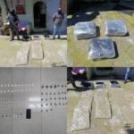 Seis sujetos aprehendidos y más de 30 mil dosis de droga incautada