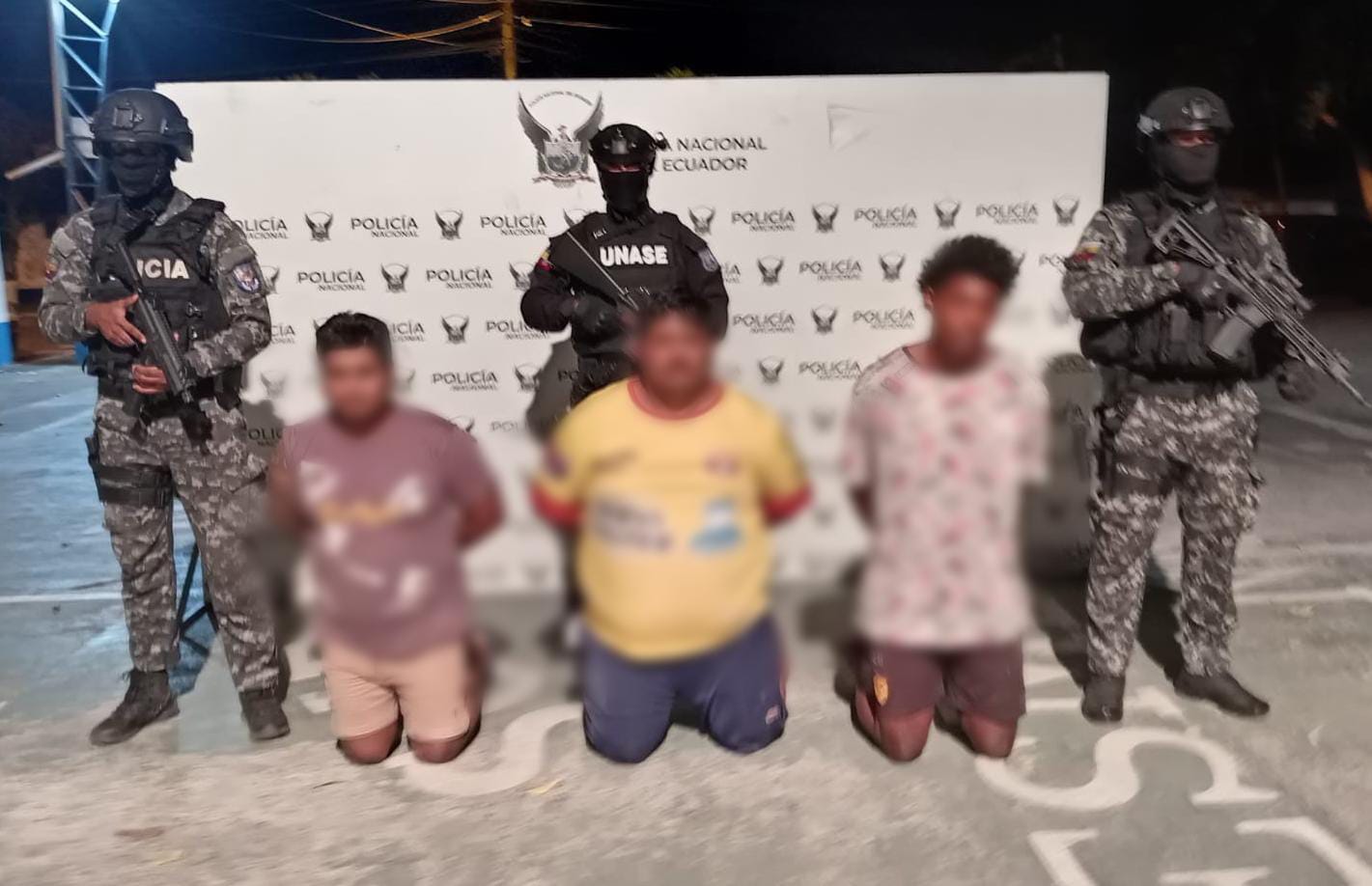 En Esmeraldas tres sujetos fueron aprehendidos en flagrancia por el ...