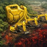 Fluye el diésel, sangra la selva: así funciona la minería ilegal en Napo