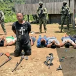 20 presuntos integrantes del frente ‘Oliver Sinisterra’ son procesados por tráfico de armas