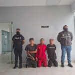 Aprehendimos a tres presuntos integrantes de «Los Lobos» con armas de fuego en Los Ríos