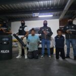 Policía Nacional aprehendió a dos ciudadanos sospechosos del delito de extorsión