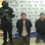 Aprehendimos a dos ciudadanos por el presunto delito de tráfico ilícito de droga en Azuay