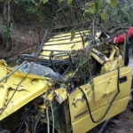 Un auto fue arrastrado a un río y sus dos ocupantes murieron en Gonzanamá, Loja