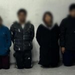 Cuatro aprehendidos, presuntos implicados en el delito de extorsión