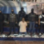 Contenedor contaminado con cocaína es detectado por la Policía Nacional en operativo antidrogas en Guayaquil