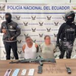 Aprehendimos a dos sujetos, presuntos integrantes de “Los Lobos” en Quevedo con arma de fuego y cartuchos