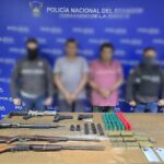 Aprehendimos a dos ciudadanos por el presunto delito de tenencia y porte de armas de fuego en Guayaquil