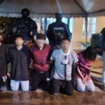 Tres aprehendidos y aislamiento de dos adolescentes por presunta tenencia y porte de armas de fuego en Imbabura