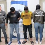 Dos aprehendidos por presuntos delitos de usura y extorsión en Ibarra