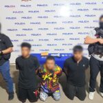 Aprehendimos a tres presuntos integrantes de “Los Lobos Box” por extorsión en Machala