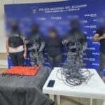 Ciudadana aprehendida por tenencia de artefactos explosivos en Guayaquil