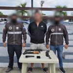Policía Nacional afecta red de tráfico ilícito de armas con vínculos internacionales en Manabí y Guayas