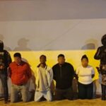 Cuatro aprehendidos por presunta extorsión en Imbabura