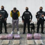 Incautados 50 kilos de marihuana durante control policial en Imbabura