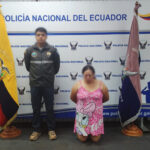 Policía Nacional aprehende a sospechosa del delito de extorsión contra un ciudadano de Ambato