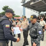 Policía Nacional reconoce la labor de 21 servidores policiales por procedimientos relevantes en Guayaquil