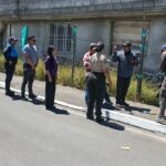 Aprehensión de dos ciudadanos por presunta invasión de inmueble en Píllaro