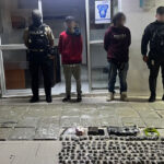 Policía Nacional aprehende a dos ciudadanos por tráfico de sustancias sujetas a fiscalización en Baños