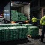 Policía incauta 8.952 unidades de licor de contrabando en una vivienda en Santo Domingo