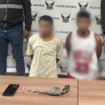 Alias «Sapo» y «Pelao Aarón», presuntos integrantes de «Los Lobos» fueron capturados en Los Ríos