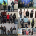 10 aprehendidos y más de 4.000 dosis de droga retiradas de las calles