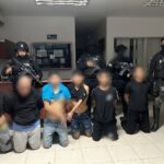 6 aprehendidos, presuntos implicados en el delito de secuestro