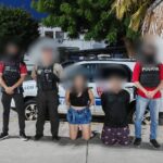 Aprehendimos a tres sujetos, entre ellos alias “Gago”, presunto integrante del Grupo Armado organizado “Los Choneros”, en Manta