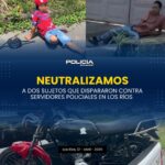 Neutralizamos a dos sujetos tras uso legítimo de la fuerza en Quevedo