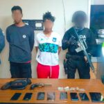Aprehendimos a dos integrantes de “Los Choneros” en Cayambe