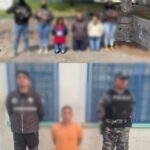 Cuatro ciudadanos aprehendidos por el presunto delito de extorsión