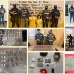 Cinco aprehendidos y más de 5.000 dosis retiradas de circulación