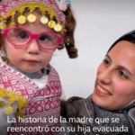 La conmovedora historia de la madre palestina que se reencontró con su hija evacuada de Gaza después de 2 años