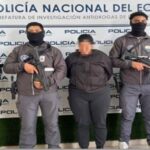 Aprehendida por el delito de sustancias sujetas a fiscalización en Carchi