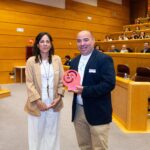  El cocinero David Gibello premio Internet de España y iberoamerica 2026 celebrado en el Senado de España