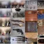 12 APREHENDIDOS, 01 DETENIDO, ARMAS DE FUEGO, DROGA Y MUNICIONES INCAUTADAS DURANTE LA OPERACIÓN IAD EN GUAYAS