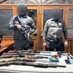 Operativo «Cero Impunidad 15025» saca de circulación arsenal de guerra en el Recinto Mata de Plátano en Guayas
