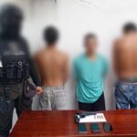 Capturados alias “Choclo”, “Cachete” y “Féder”, presuntos integrantes de la estructura criminal “Los Lobos”, en Los Ríos
