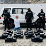 Afectadas redes del narcotráfico con la incautación de 67 kilos de marihuana ocultos en un vehículo en Imbabura