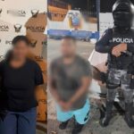 Cuatro aprehendidos por el delito de extorsión en Esmeraldas