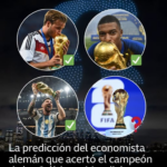 Cuál es la predicción del economista alemán que acertó el campeón del Mundial las tres últimas ediciones