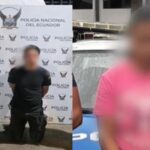 Dos presuntos implicados en secuestro extorsivo y extorsión fueron aprehendidos en Esmeraldas y Los Ríos