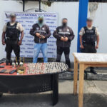 Golpe contundente al delito en La Troncal: Policía Nacional incautó armas de fuego, cartuchos y droga